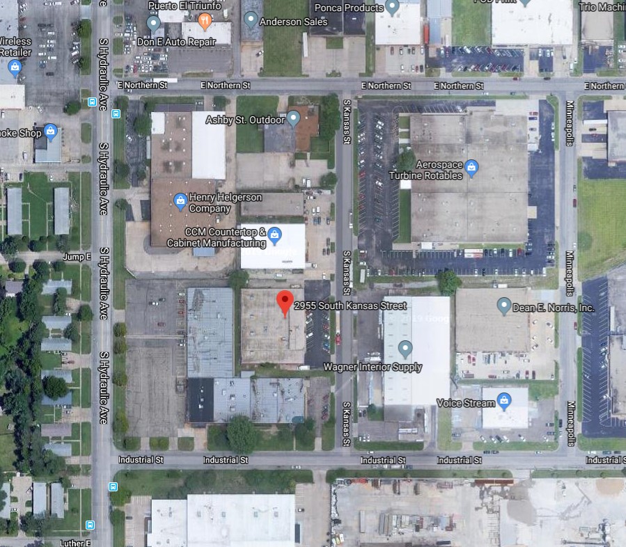 2955 S. Kansas Street, Wichita, KS-Aerial Map