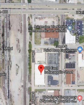 800 E. Indianapolis Street, Wichita, KS 67211-Aerial Map