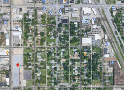 816 E. Funston Street – Suites 2 and 3, Wichita, KS 67211-Aerial Map